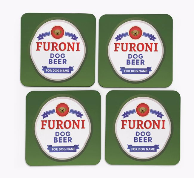 Furoni: Personalized {breedFullName} Coasters